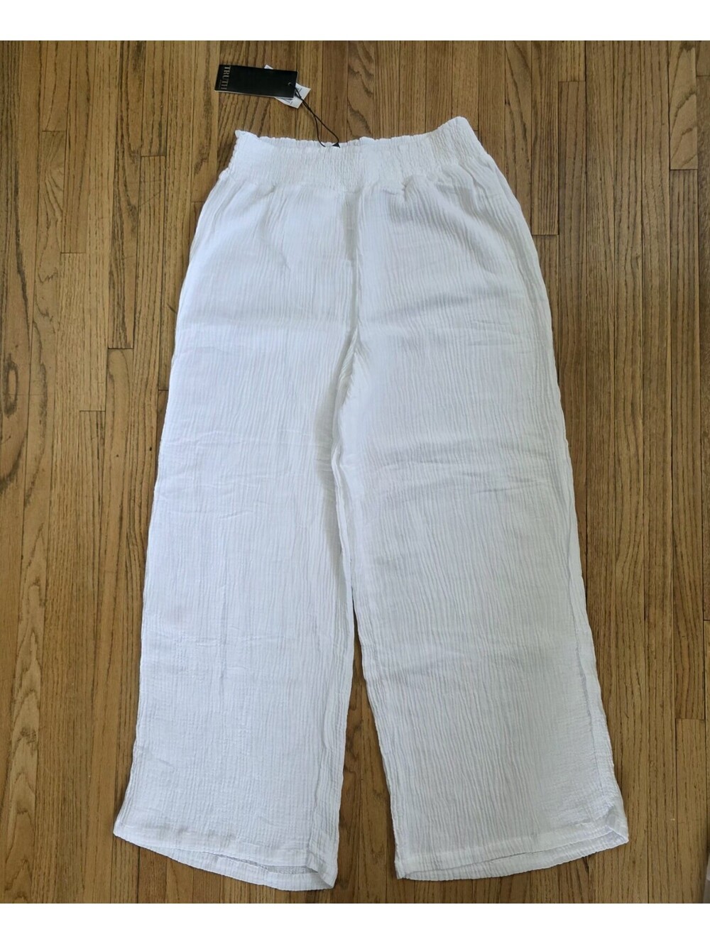 Truth L White Swim Suit Pant Coverups